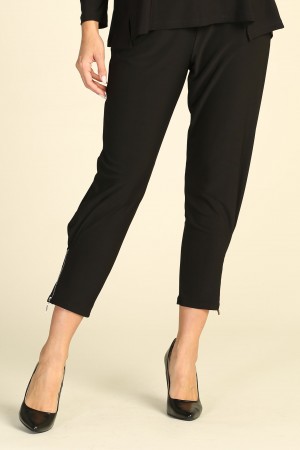 Stretch Jersey ITY Zip Bottom Ankle Pant (IT-116)
